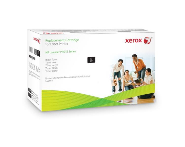 106R01621 Xerox CE255A Xerox HP toner LJ P3015 series Ca. 6.100 sider ved 5% dekning.